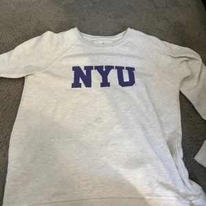 NYU crew neck